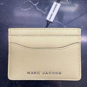 NWT Marc Jacobs Card Case - Pale Yellow